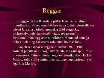 Pop- ja rockmuusika stiilid #24