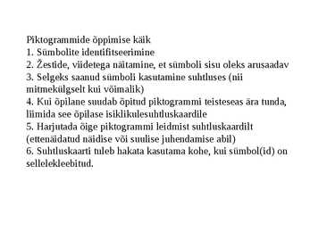 Alternatiivkommunikatsioon-AAC #18