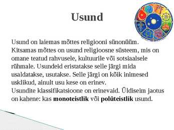 Maailma usundid - esitlus #2