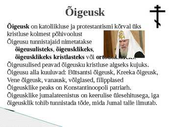 Maailma usundid - esitlus #8