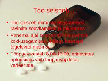 Apteeker e-farmatseut #5
