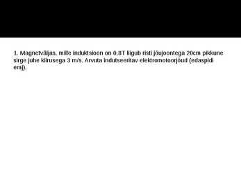 Elektromagnetiline induktsioon esitlus #4