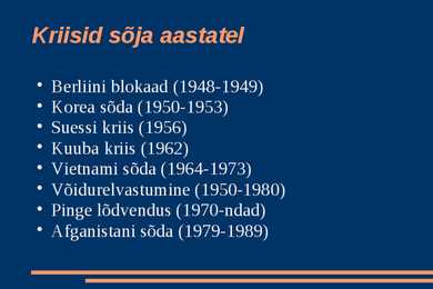 Külm sõda slideshow #4