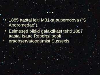 Andromeeda Galaktika #5