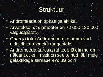Andromeeda Galaktika #9