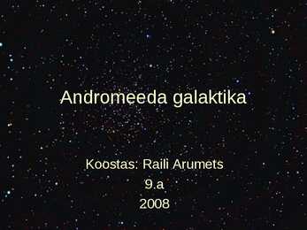 Andromeeda Galaktika