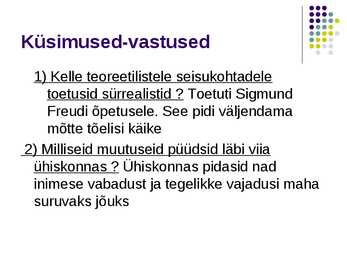 Sürrealismi esitlus #7