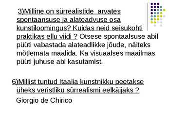 Sürrealismi esitlus #8