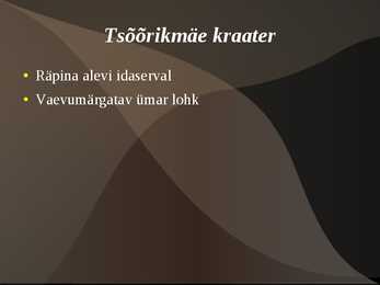 Eesti meteoriidid #6