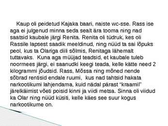 Sass Henno Mina olin siin-powerpoint kokkuvõte #4