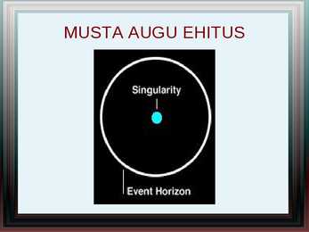Must auk - esitlus #5