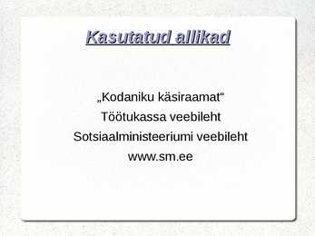 Sotsiaaltoetused #23