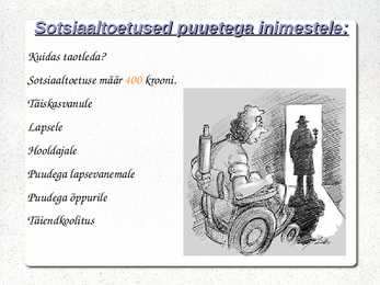 Sotsiaaltoetused #5