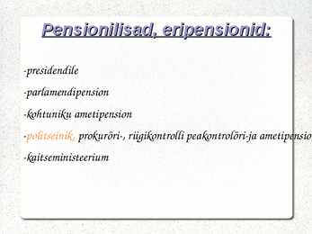 Sotsiaaltoetused #9