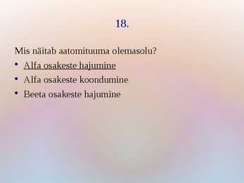Viktoriin- Tuumafüüsika #19