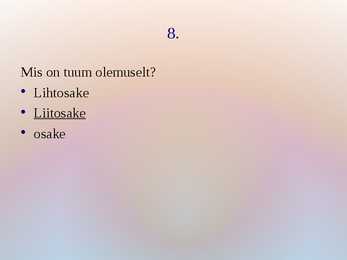 Viktoriin- Tuumafüüsika #9