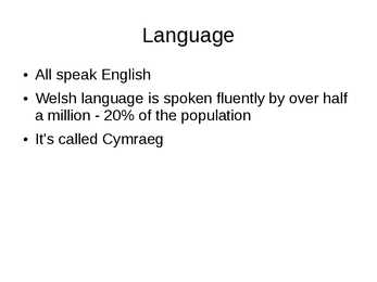 Wales - Powerpoint esitlus #4