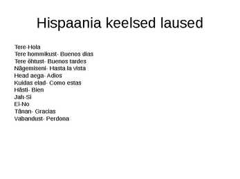 Üldülevaade Hispaaniast #13