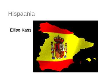 Üldülevaade Hispaaniast