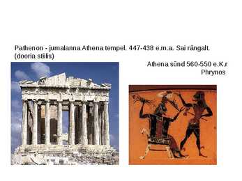 Antiik jumalad ja nende kujutamine kunstis- Athena #5