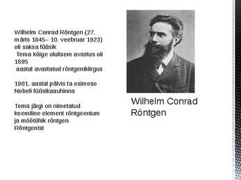 Röntgen- Rutherford ja Freud #2