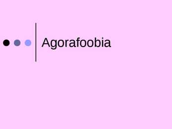 Agorafoobia