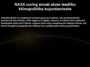 Praeguse kosmose uuring #3