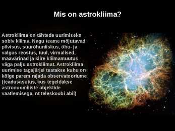 Praeguse kosmose uuring #5