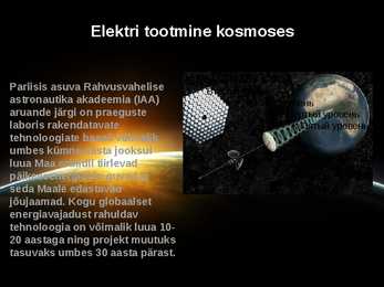 Praeguse kosmose uuring #8