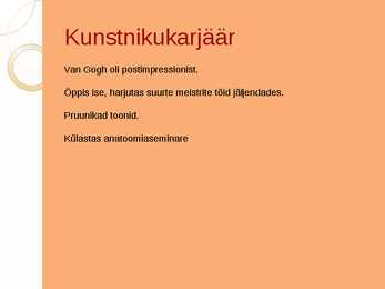 Hollandi maalikunstnik - Vincent van Gogh #5