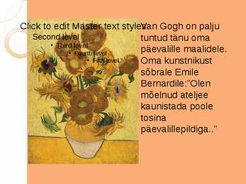 Hollandi maalikunstnik - Vincent van Gogh #7