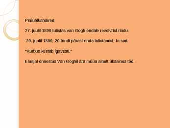 Hollandi maalikunstnik - Vincent van Gogh #8