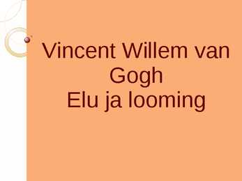 Hollandi maalikunstnik - Vincent van Gogh