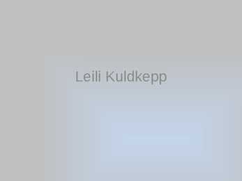 Leili Kuldkepp