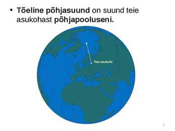 Topograafia ja kompass-PowerPoint #4