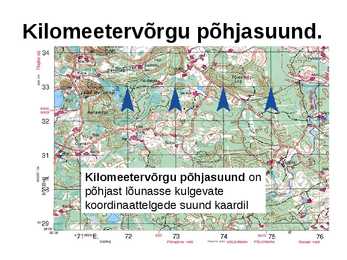 Topograafia ja kompass-PowerPoint #5