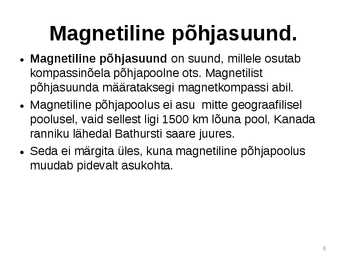 Topograafia ja kompass-PowerPoint #6