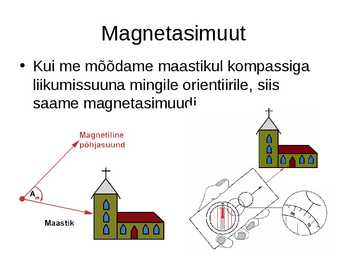 Topograafia ja kompass-PowerPoint #10