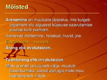 INIMESE-ELUKAAR-JA SELLE PERIOODID-PowerPoint #2