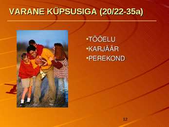 INIMESE-ELUKAAR-JA SELLE PERIOODID-PowerPoint #12