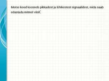 Morse-PowerPoint #5