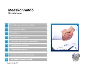 Meeskonnatöö ja rühmatöö-PowerPoint #4