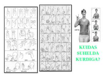 Kuidas suhelda kurdiga-infovoldik #2