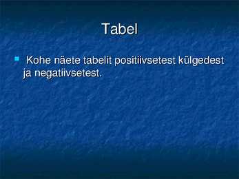 Käitumisviisid ettekanne #10