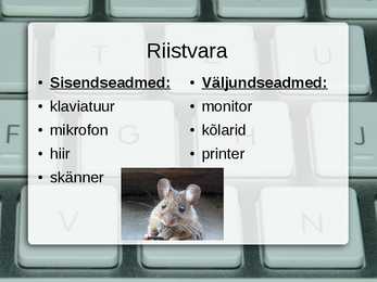 Arvuti esitlus #6