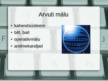 Arvuti esitlus #10