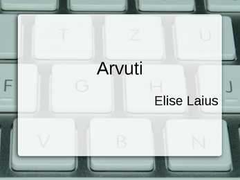Arvuti esitlus