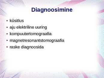 Epilepsia esitlus #3