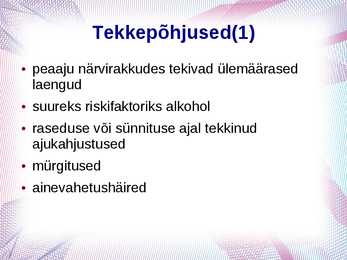 Epilepsia esitlus #4