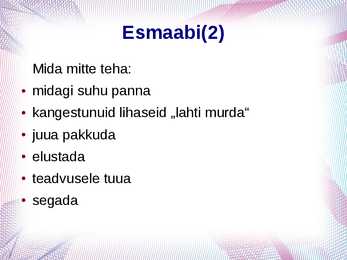 Epilepsia esitlus #9